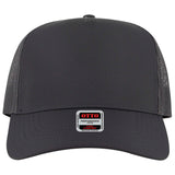 OTTO Cap 32-1 5 Panel Mid Profile Mesh Back Trucker Hat
