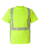 Kishigo 9114-9115 Unisex Premium Black Series® Breathable Tape Class 2 T-Shirt
