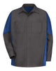 Red Kap SY10 Men's Long Sleeve Automotive Crew Shirt