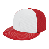 Cap America Custom Logo Hat - Flexfit® Aerated Performance Cap i8508