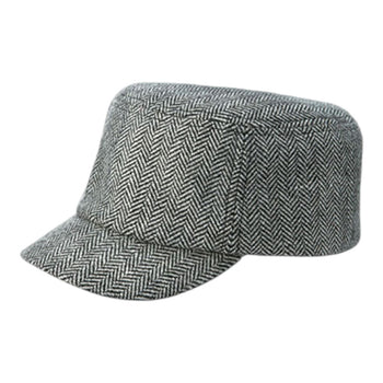 Mega Cap 3501 Wool Fashion Fitted Engineer Cap
