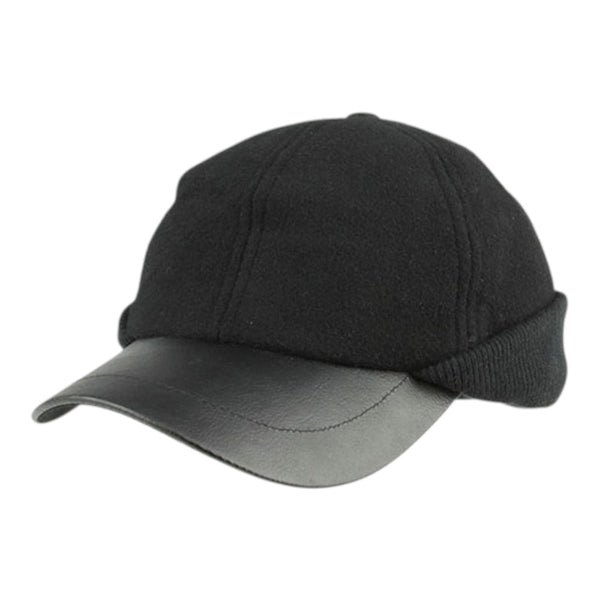 Mega Cap 3508 Men’s Wool Cap with Warmer Flap