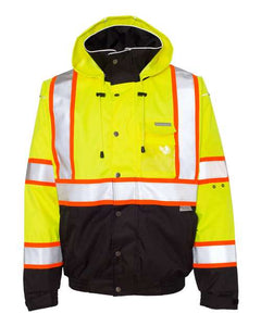 Kishigo JS119-120 Unisex Premium Brilliant Series® Bomber Jacket - 