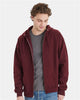 Hanes F280 Unisex Ultimate Cotton® Full-Zip Hooded Sweatshirt