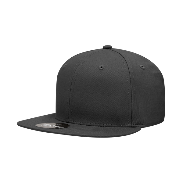 Decky 361 - Cotton Snapback Hat, Flat Bill Cap