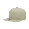 Wholesale Bulk Blank Snapback Flat Bill Cotton Hats - Decky 361 - Black