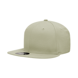 Wholesale Bulk Blank Snapback Flat Bill Cotton Hats - Decky 361 - Black