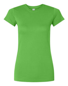 LAT 3616 Women's Fitted Fine Jersey Tee - 