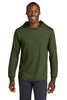 Jerzees 363LH Classics Unisex Cotton Long Sleeve Hooded T-Shirt