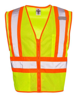 Kishigo 1055-1056 Unisex Ultra-Cool™ Contrasting Mesh Vest - 