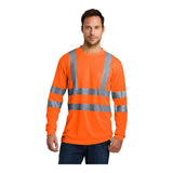 CornerStone ANSI 107 Class 3 Long Sleeve Snag-Resistant Reflective T-Shirt CS409