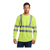 CornerStone ANSI 107 Class 3 Long Sleeve Snag-Resistant Reflective T-Shirt CS409