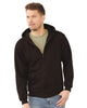 Bayside 900 Unisex USA-Made Full-Zip Hooded Sweatshirt