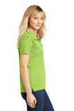 Sport-Tek LST650 Ladies Micropique Sport-Wick Polo - Lime Shock