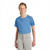 Sport-Tek YST359 Youth PosiCharge Competitor 2-Button Henley