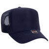 Otto 39-165 Youth Size 5 Panel High Crown Mesh Back Foam Trucker Hat Kids