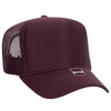 Otto 39-165 Youth Size 5 Panel High Crown Mesh Back Foam Trucker Hat Kids