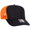 Otto 5-Panel High Crown Foam Trucker Hats, Mesh Back Cap - 39-165