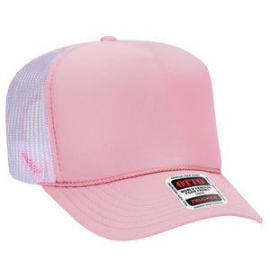 Otto 5-Panel High Crown Foam Trucker Hats, Mesh Back Cap - 39-165 - 