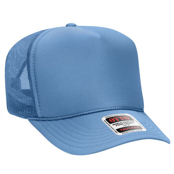 Otto 5-Panel High Crown Foam Trucker Hats, Mesh Back Cap - 39-165