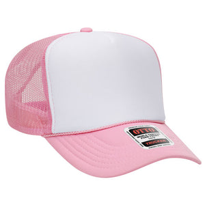 Otto 5-Panel High Crown Foam Trucker Hats, Mesh Back Cap - 39-165 - 