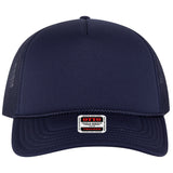 OTTO Cap 39102-1 5 Panel Low Profile Mesh Back Trucker Hat