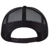 OTTO Cap 39102-1 5 Panel Low Profile Mesh Back Trucker Hat