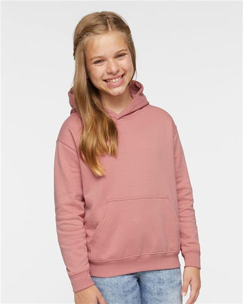 LAT 2296 Youth Fleece Hoodie Sweatshirt