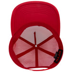OTTO CAP 3931-1 5 Panel High Crown Mesh Back Trucker Hat