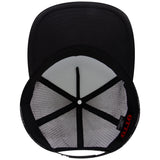 OTTO CAP 3931-1 5 Panel High Crown Mesh Back Trucker Hat