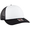 OTTO CAP 3931-1 5 Panel High Crown Mesh Back Trucker Hat