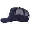 OTTO Cap 3932-1 5 Panel High Crown Polyester Foam Front Mesh Back Trucker Hat