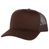 OTTO Cap 3932-1 5 Panel High Crown Polyester Foam Front Mesh Back Trucker Hat