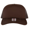 OTTO Cap 3932-1 5 Panel High Crown Polyester Foam Front Mesh Back Trucker Hat