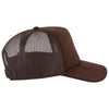 OTTO Cap 3932-1 5 Panel High Crown Polyester Foam Front Mesh Back Trucker Hat