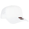 OTTO Cap 3932-1 5 Panel High Crown Polyester Foam Front Mesh Back Trucker Hat