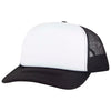 OTTO Cap 3932-1 5 Panel High Crown Polyester Foam Front Mesh Back Trucker Hat