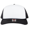 OTTO Cap 3932-1 5 Panel High Crown Polyester Foam Front Mesh Back Trucker Hat