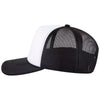 OTTO Cap 3932-1 5 Panel High Crown Polyester Foam Front Mesh Back Trucker Hat
