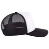 OTTO Cap 3932-1 5 Panel High Crown Polyester Foam Front Mesh Back Trucker Hat