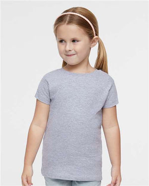 Rabbit Skins 3316 Toddler Girls Fine Jersey Tee - 