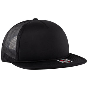 OTTO CAP 39950-1 5 Panel Pro Style Mesh Back Trucker Snapback Hat - 