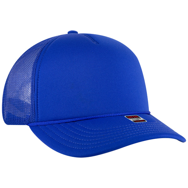 OTTO CAP 39950-2 5 Panel Pro Style Mesh Back Trucker Hat