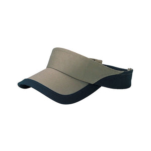 Mega Cap 4030 Deluxe Cotton Twill Cut & Sewn Visor - 