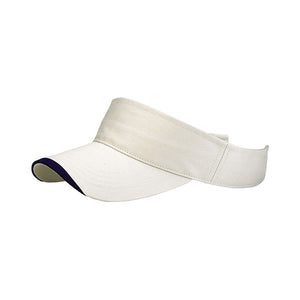 Mega Cap 4051 Pro Style Deluxe Brushed Cotton Twill Visor - 