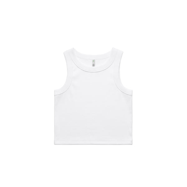 AS Colour 4064G Women's Organic Rib Crop Tank