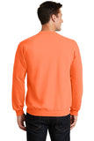 Port & Company PC78 Core Fleece Crewneck Sweatshirt - Neon Orange