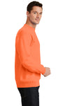 Port & Company PC78 Core Fleece Crewneck Sweatshirt - Neon Orange