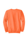 Port & Company PC78 Core Fleece Crewneck Sweatshirt - Neon Orange