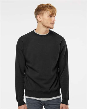 Independent Trading Co. PRM30SBC Unisex Special Blend Raglan Crewneck Sweatshirt - 